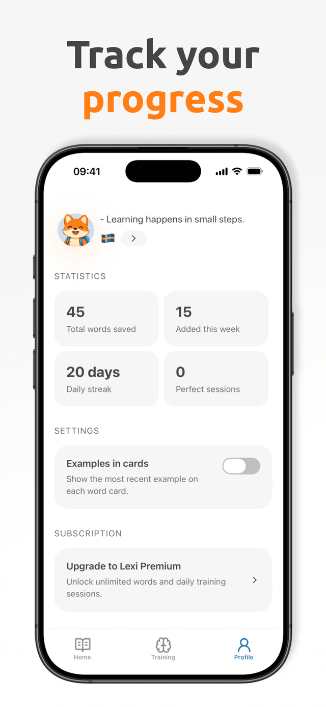 Lexi app screenshot 5